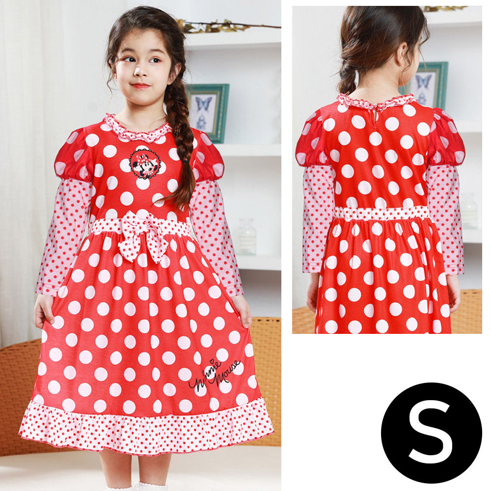 한중 미니마우스 일반형 긴팔 아동 실내복 21 (S)