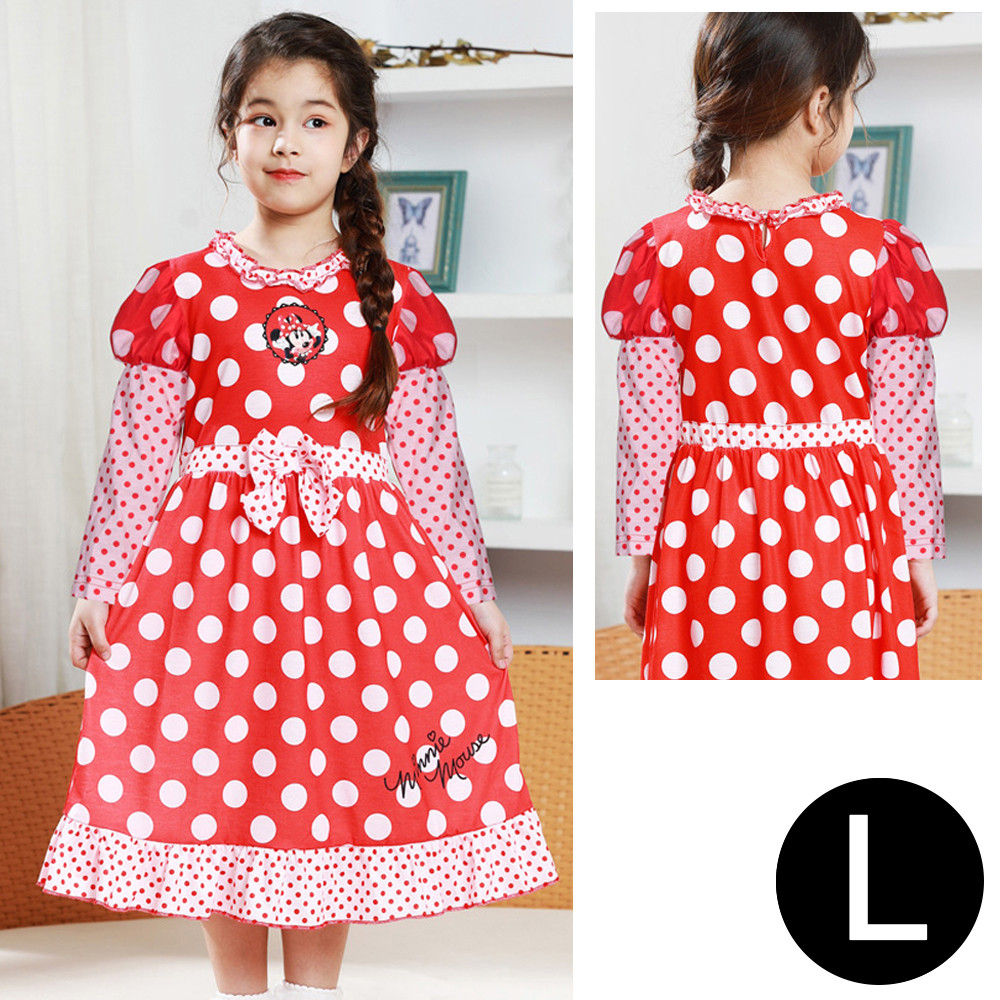 한중 미니마우스 일반형 긴팔 아동 실내복 21 (L)