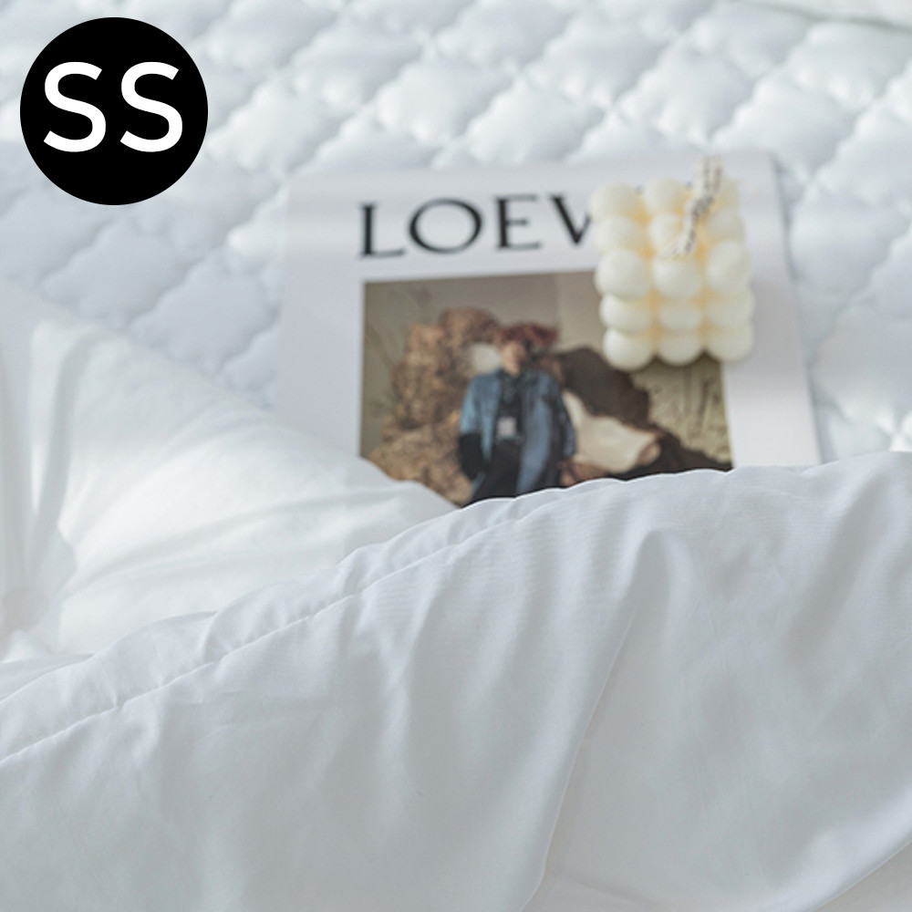 해피니 테라피 M2 호텔 차렵 이불 패드세트 슈퍼싱글 SS (화이트)