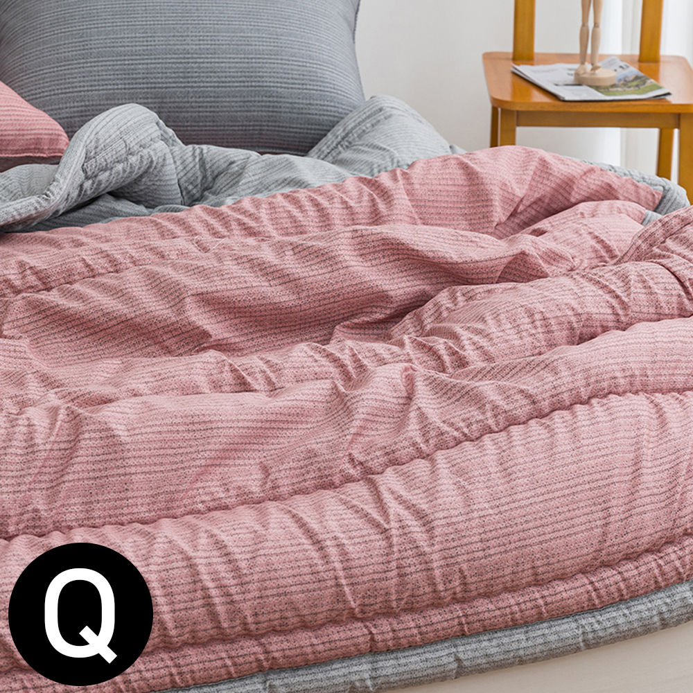 해피니 솔트 소프트마이크로 간절기 이불 퀸 Q (레드)