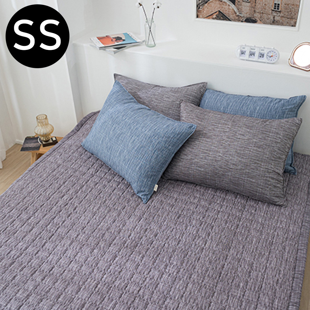 해피니 엘레나 소프트마이크로 밴딩 패드 (슈퍼싱글 SS) (그레이)