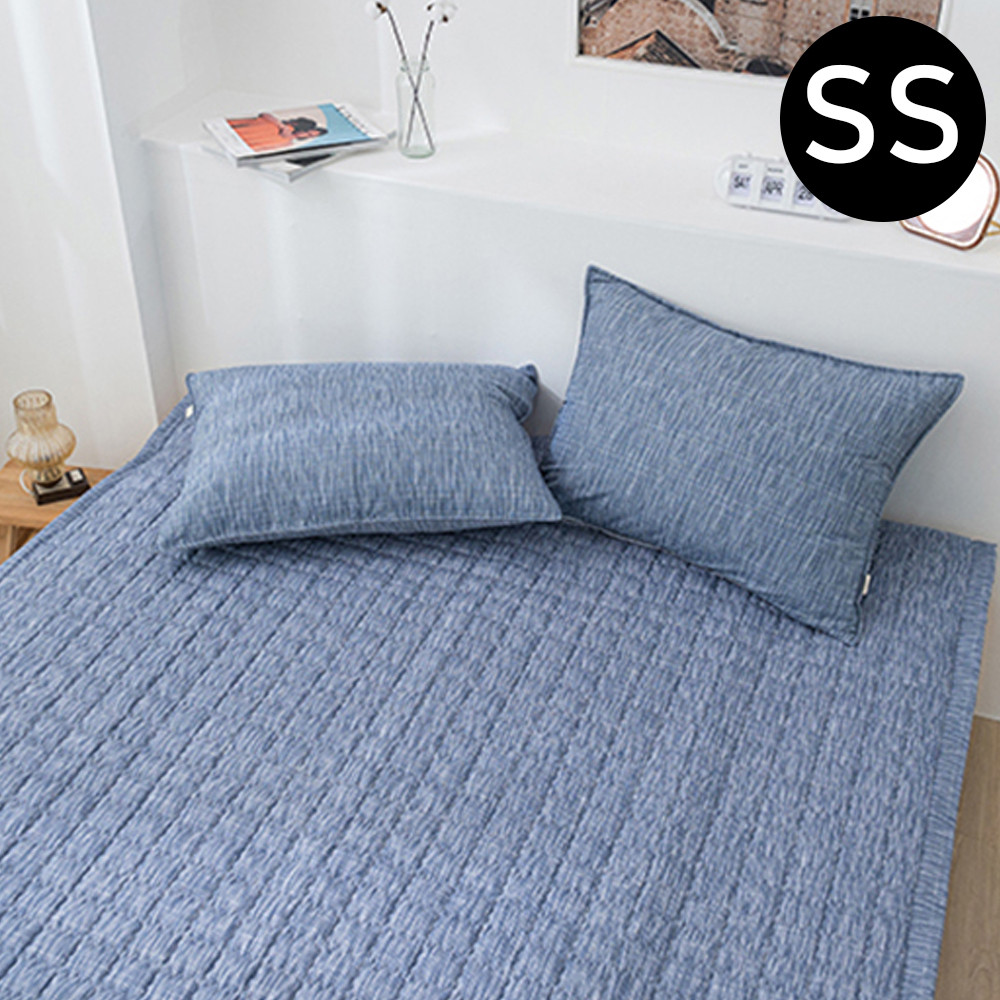 해피니 엘레나 소프트마이크로 밴딩 패드 (슈퍼싱글 SS) (네이비)