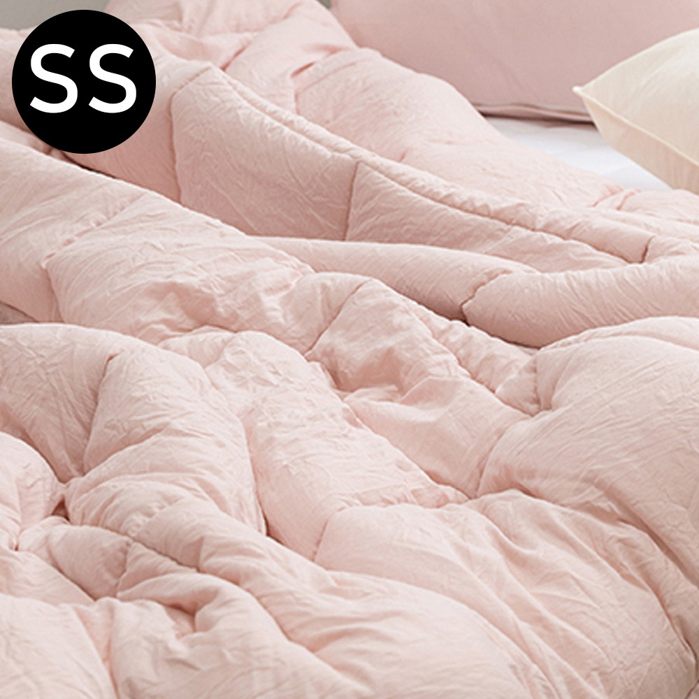 해피니 몽글몽글 소프트마이크로 피치가공 차렵이불 슈퍼싱글 SS (핑크)