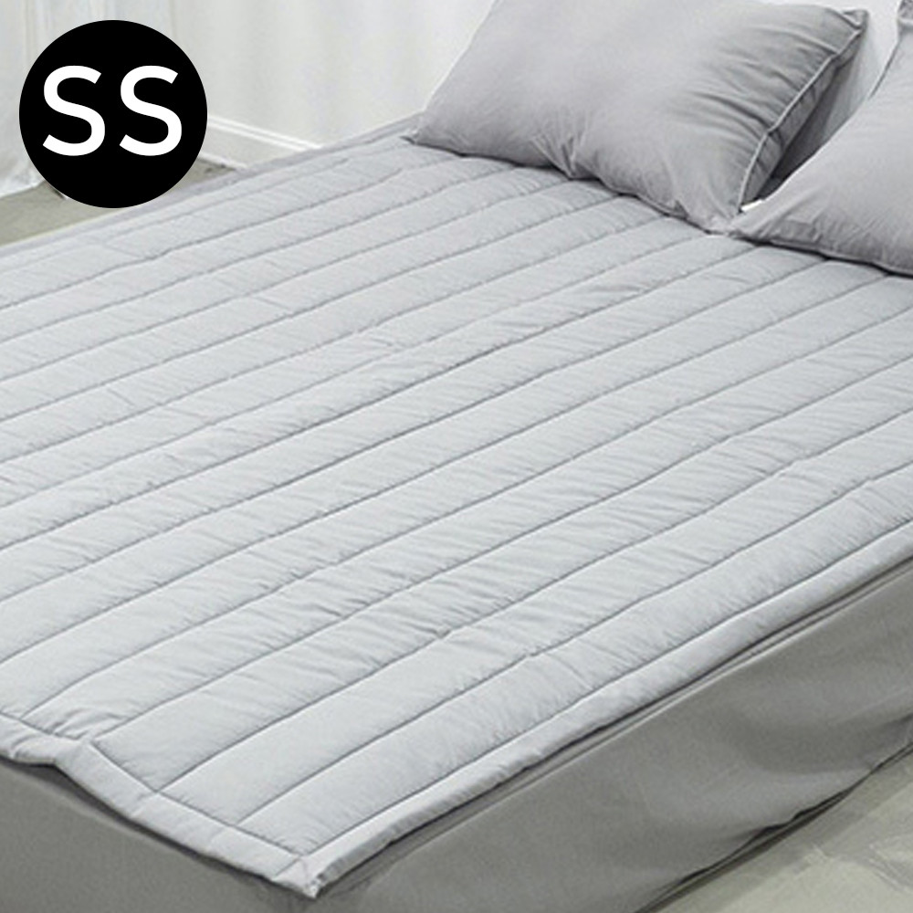 해피니 브로이 밴딩 패드 슈퍼싱글 SS (연그레이) (카페트겸용)