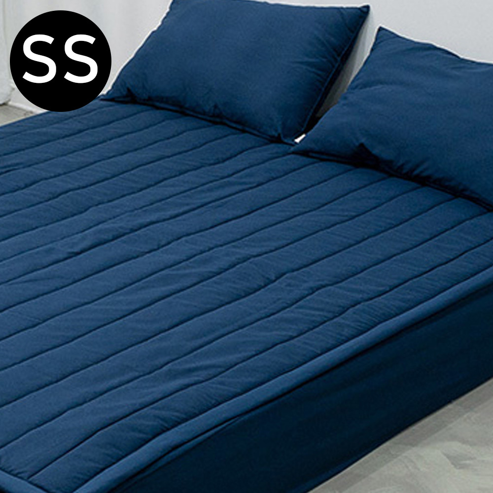 해피니 브로이 밴딩 패드 슈퍼싱글 SS (네이비) (카페트겸용)