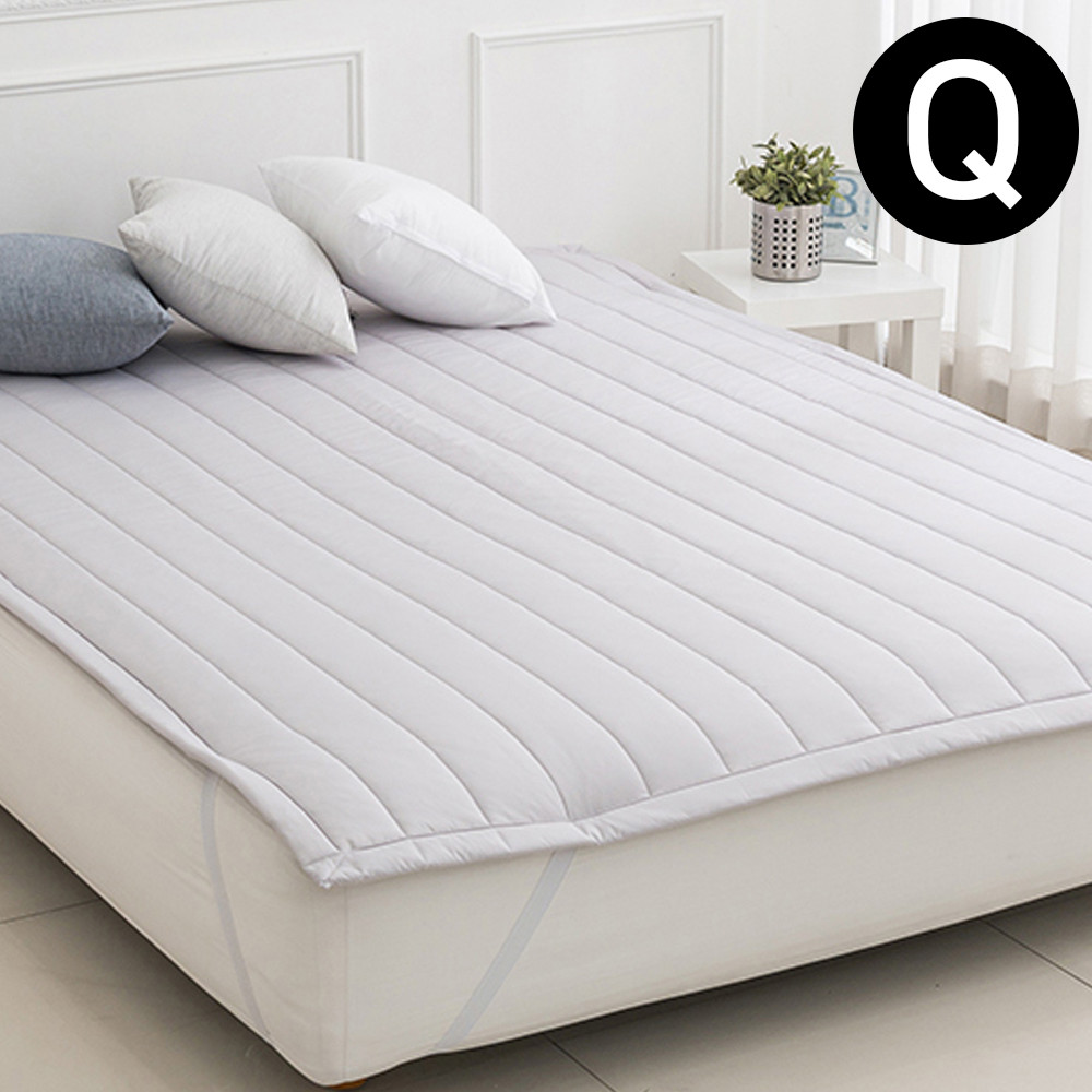 해피니 마임 마이크로화이바 밴딩 패드 퀸 Q (그레이)