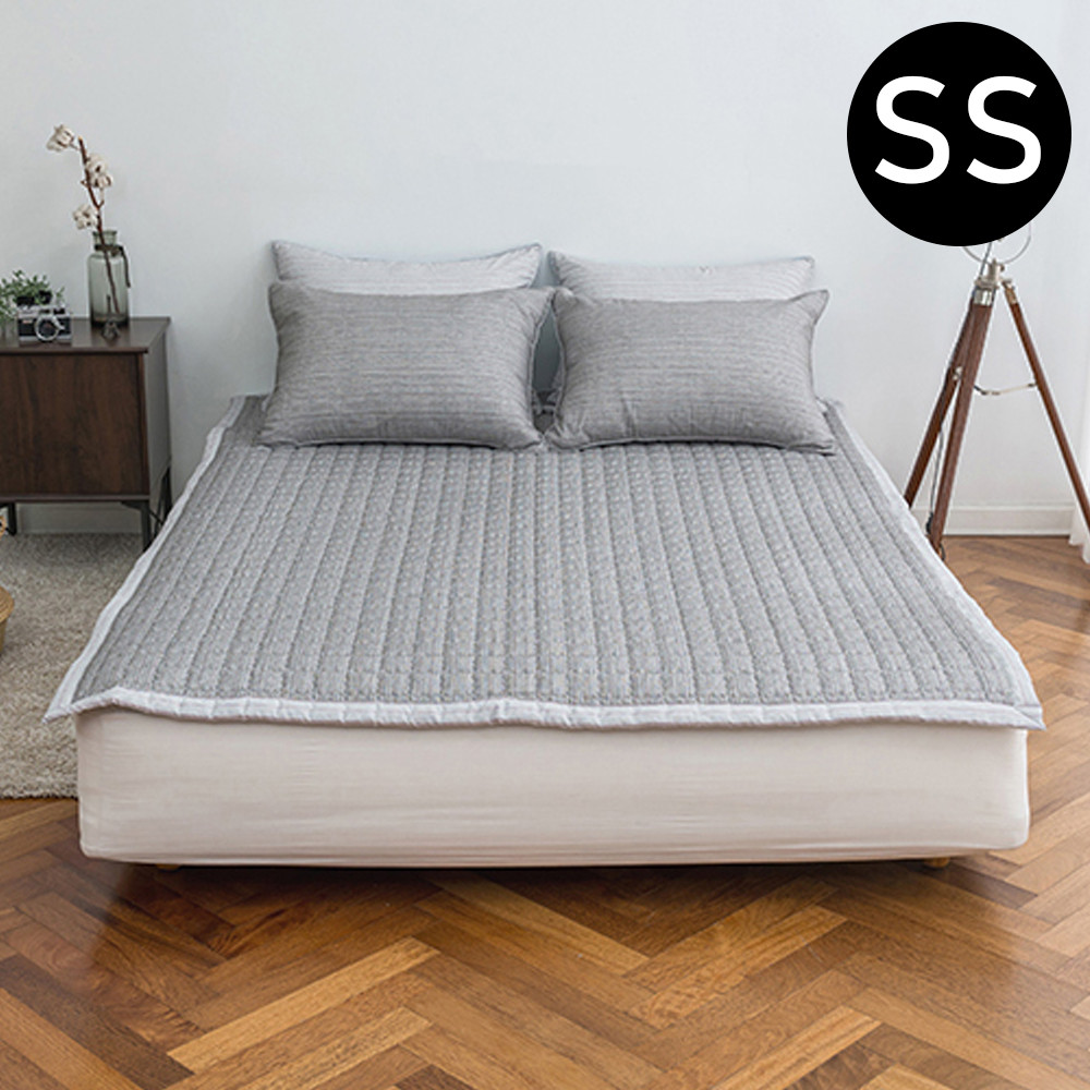 해피니 드리즐 마이크로화이바 논슬립 패드 슈퍼싱글 SS (그레이) (카페트겸용)