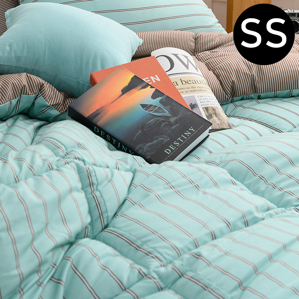 해피니 마크 소프트마이크로 차렵이불 슈퍼싱글 SS (민트)