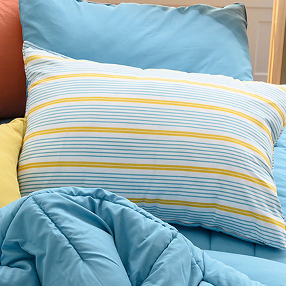 해피니 나나 소프트마이크로 베개커버 50x70cm (피콕) (베개솜 별매)