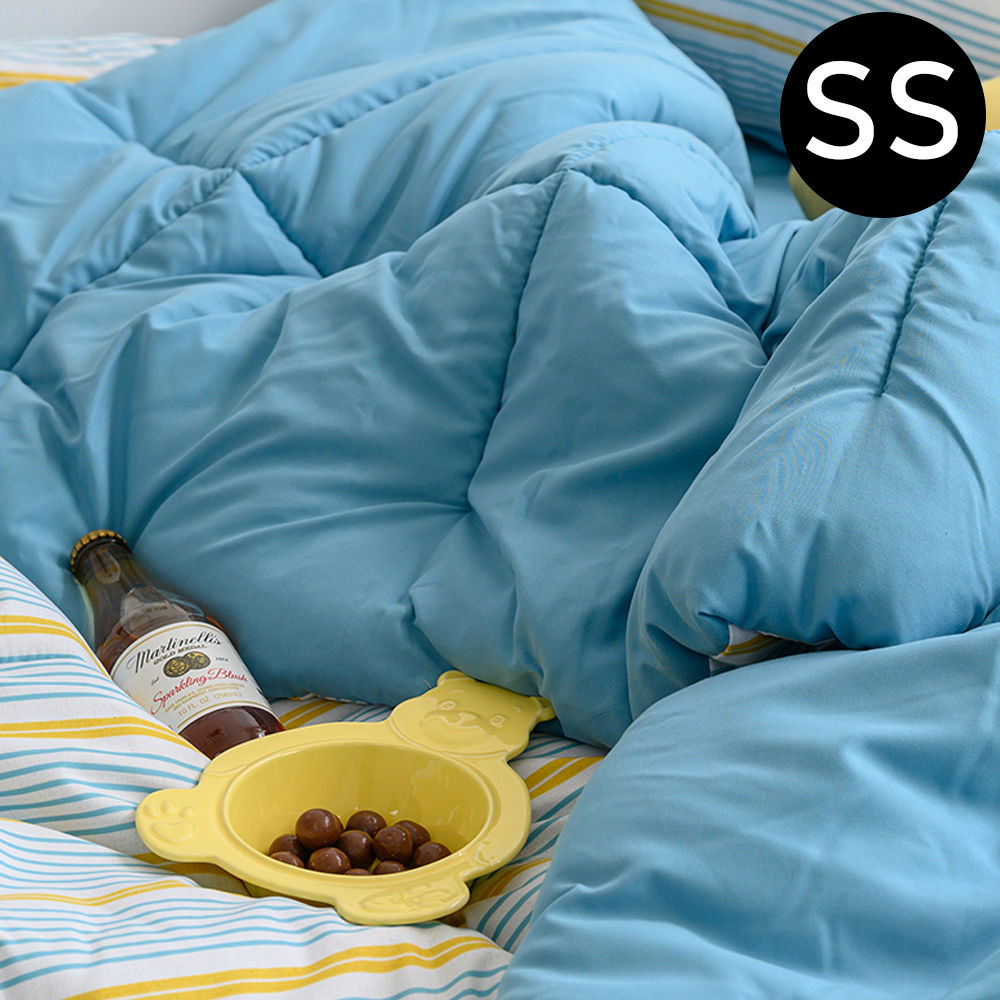 해피니 나나 소프트마이크로 차렵이불 슈퍼싱글 SS (피콕)