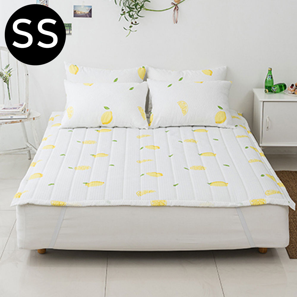 해피니 레몬 여름 밴딩패드 슈퍼싱글 SS (화이트)