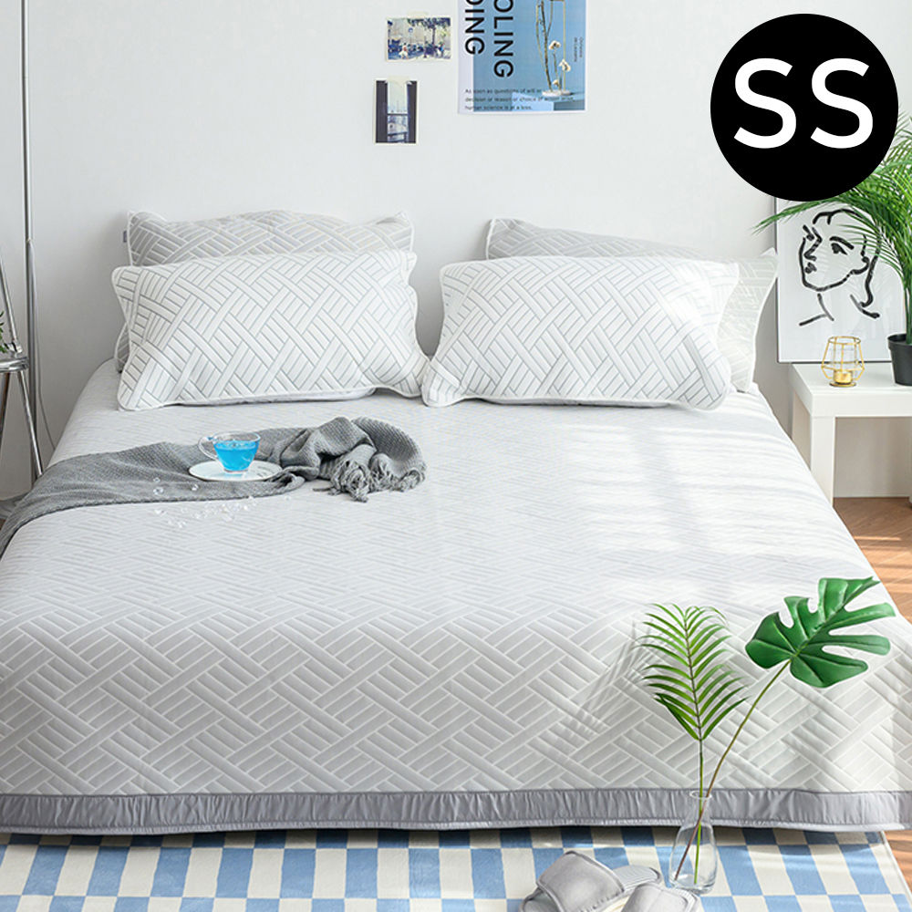 해피니 듀라론 3중직 냉감패드 슈퍼싱글 SS (그레이)