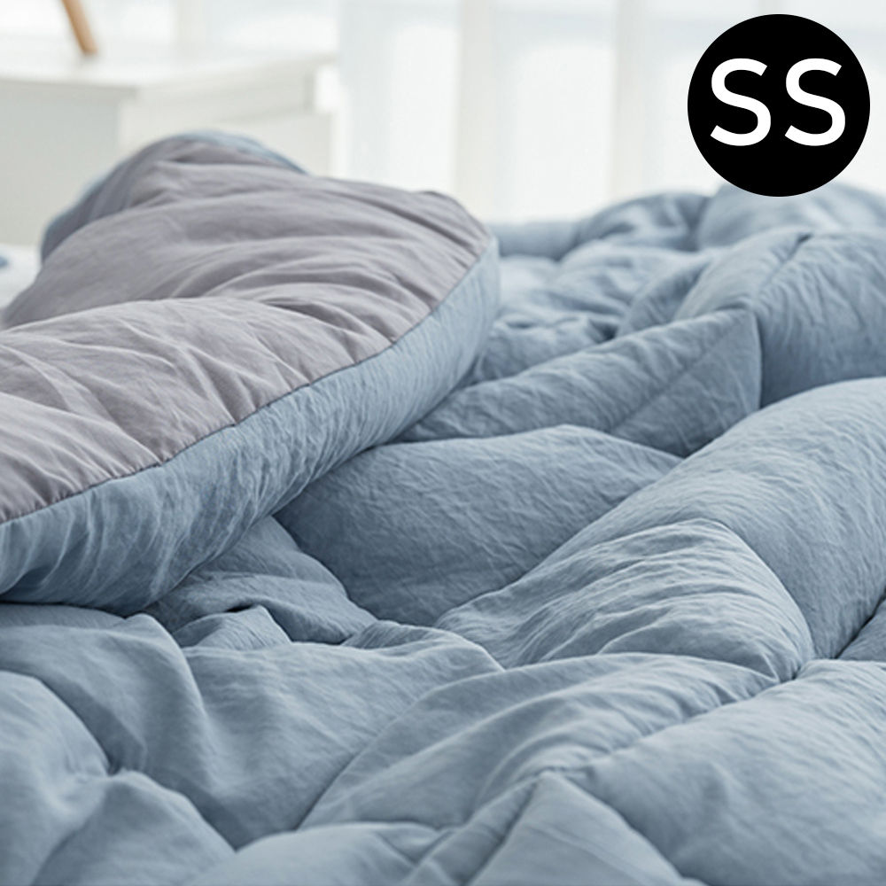 해피니 딥슬립 워싱 차렵이불 슈퍼싱글 SS (블루)