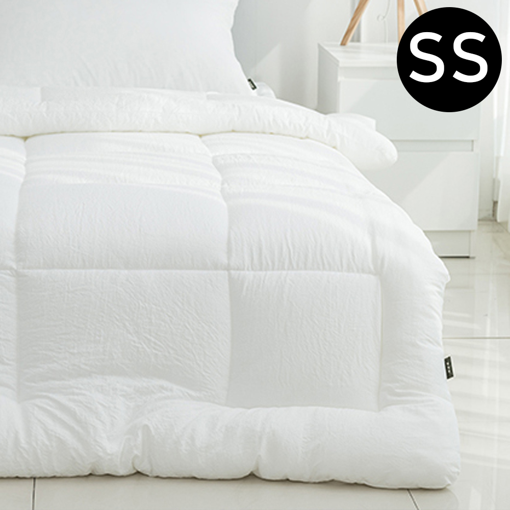 해피니 딥슬립 워싱 차렵이불 슈퍼싱글 SS (화이트)