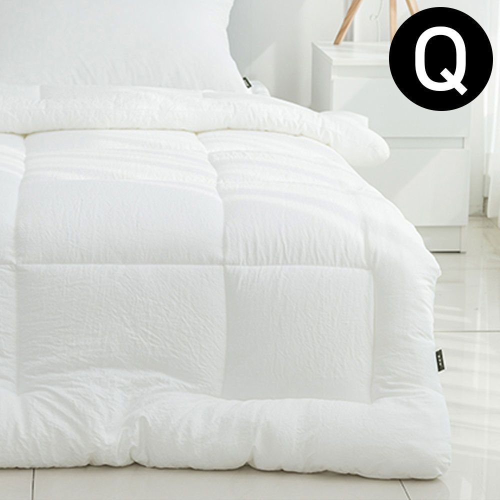 해피니 딥슬립 워싱 차렵이불 퀸 Q (화이트)