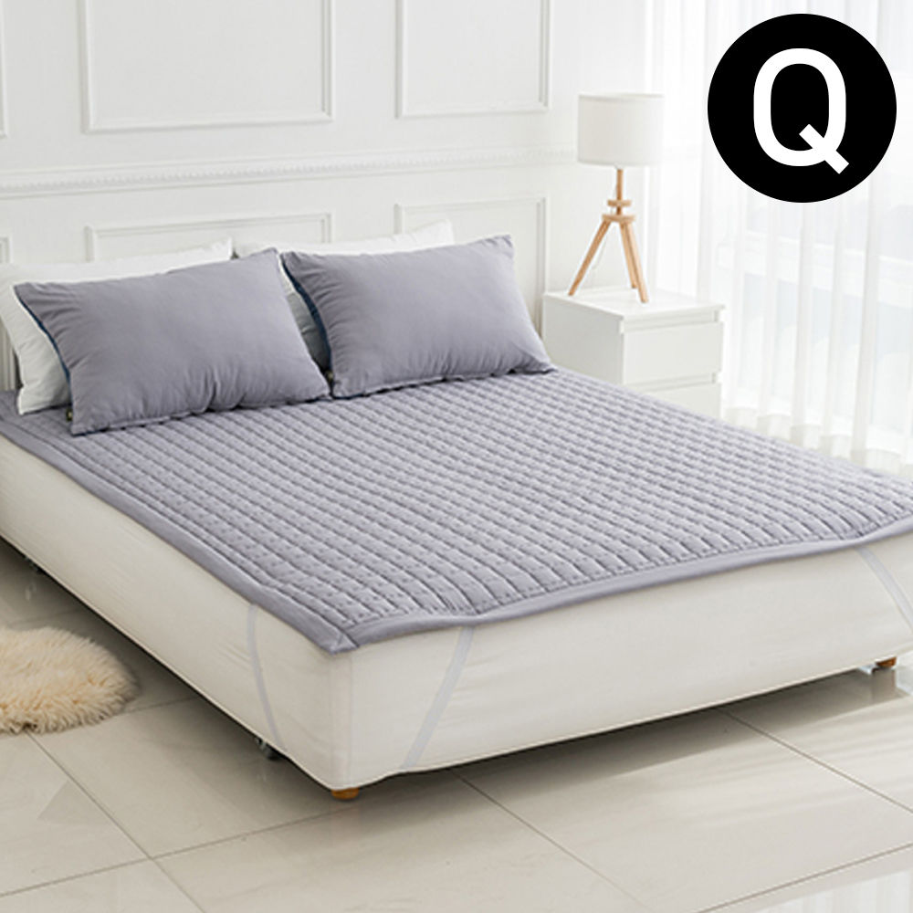 해피니 딥슬립 워싱 밴딩패드 퀸 Q (그레이)