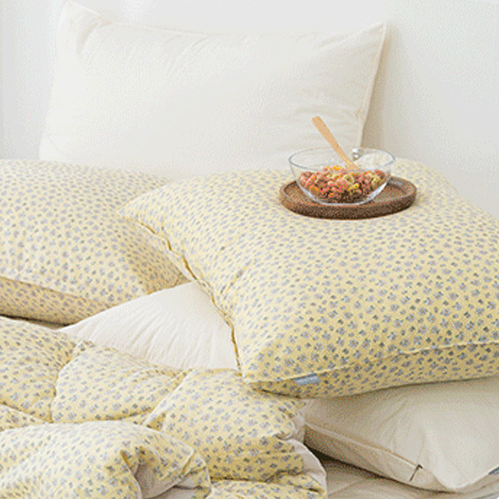 해피니 러블리 데이지 베개커버 50x70cm (옐로우) (베개솜 별매)