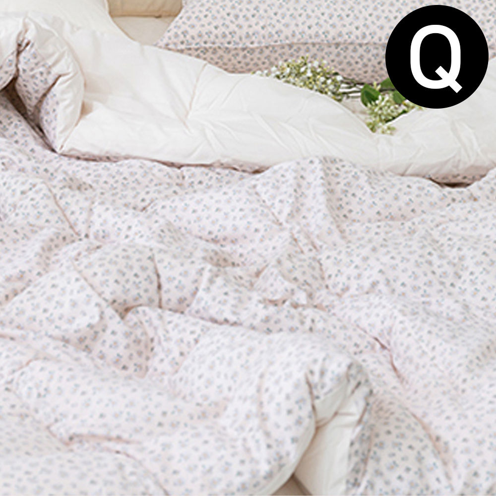 해피니 러블리 데이지 차렵이불 퀸 Q (핑크)