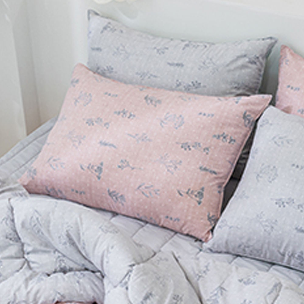 해피니 보헤미안리버서블 베개커버 50x70cm (핑크) (베개솜 별매)