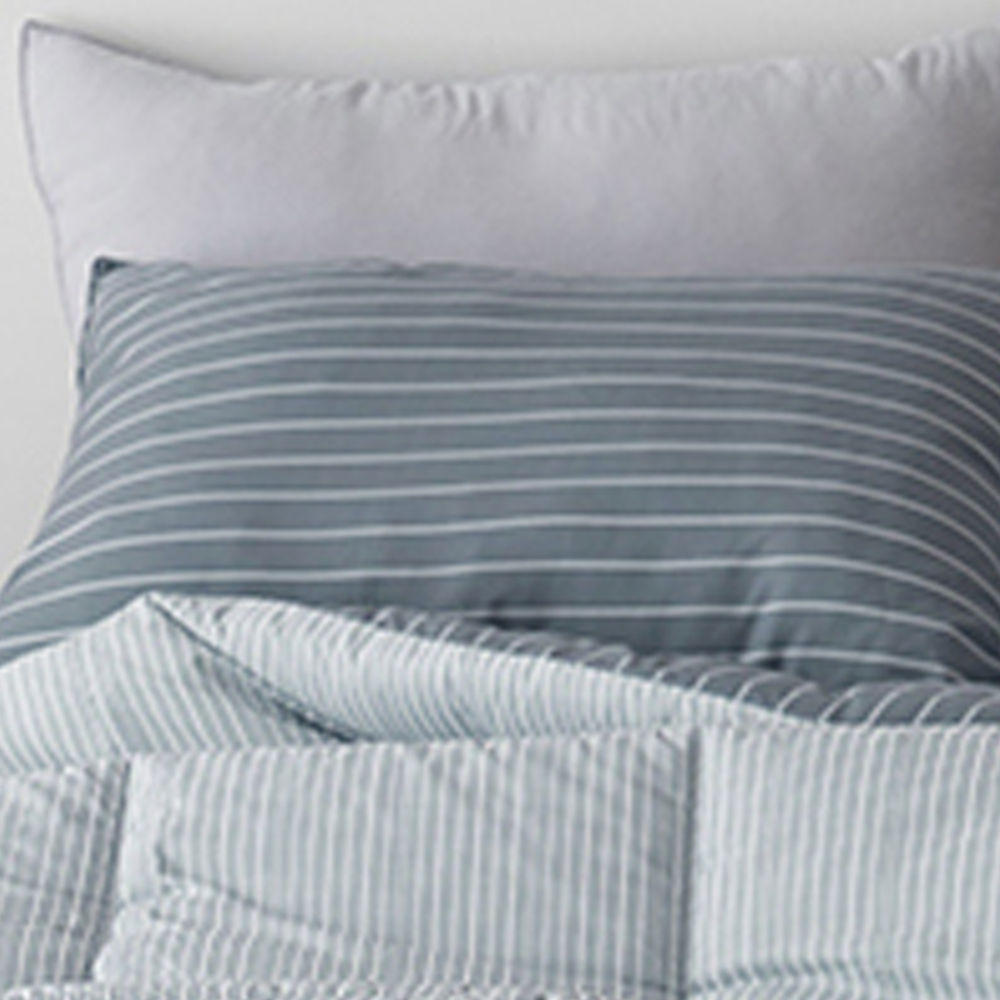 해피니 어반라인 베개커버 50x70cm (그레이) (베개솜 별매)