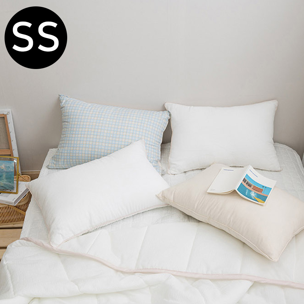 해피니 아이싱 스노우리플 여름 간절기 이불 패드세트 슈퍼싱글 SS (화이트) (베개솜 별매)