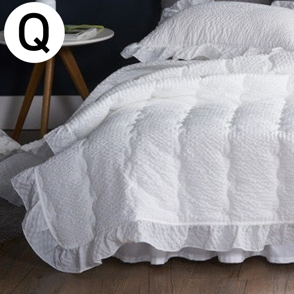 해피니 퓨어프릴 아사 여름 간절기 이불 퀸 Q (화이트)