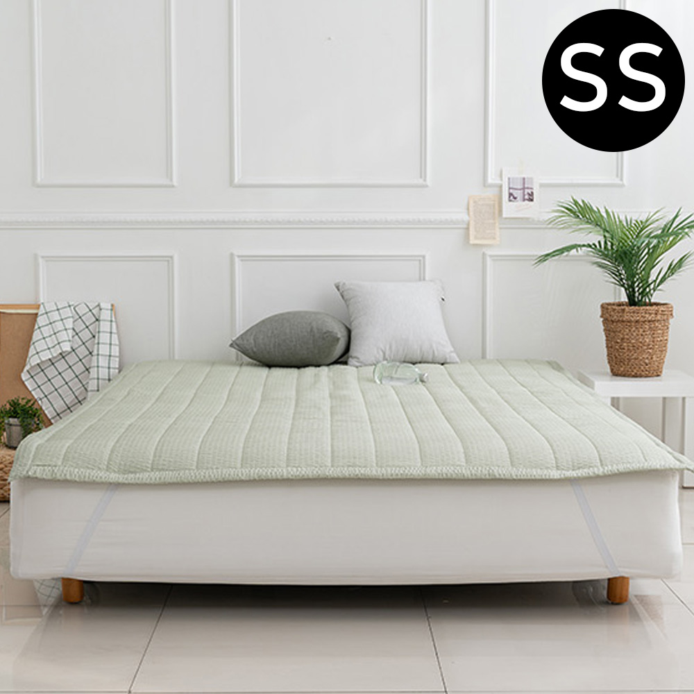 해피니 올데이 밴딩 패드 슈퍼싱글 SS (카키) (카페트겸용)