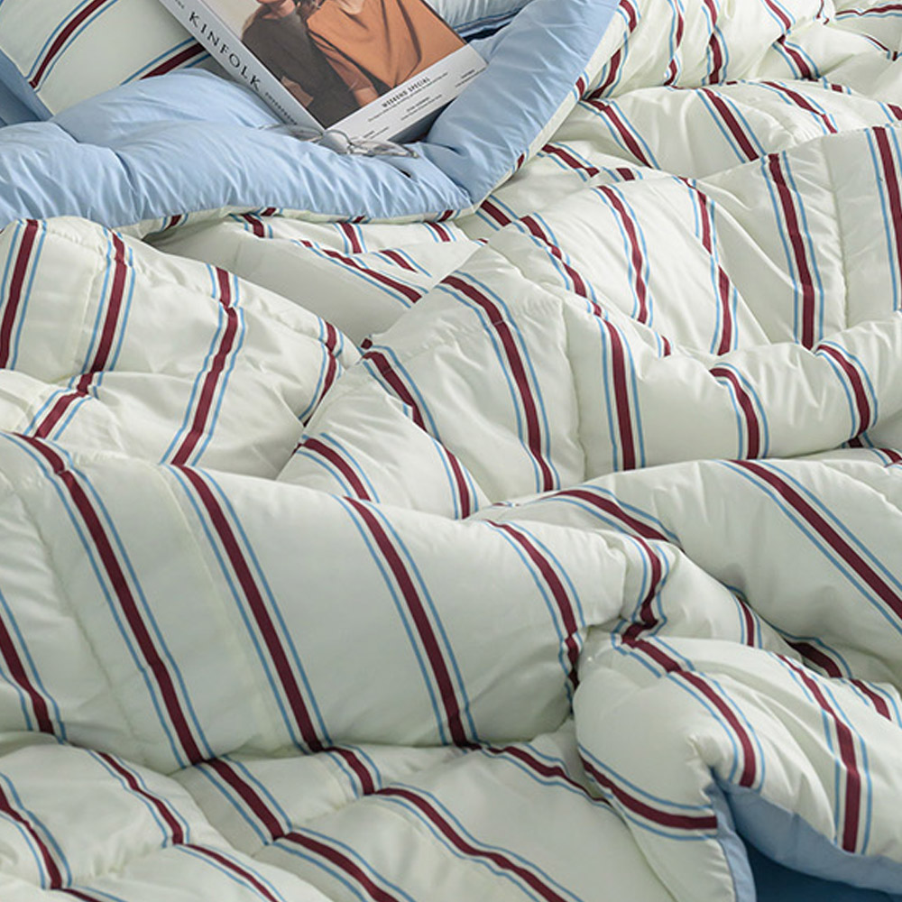 해피니 이불 레트로 시리즈 M2 차렵이불 퀸 Q (크림)