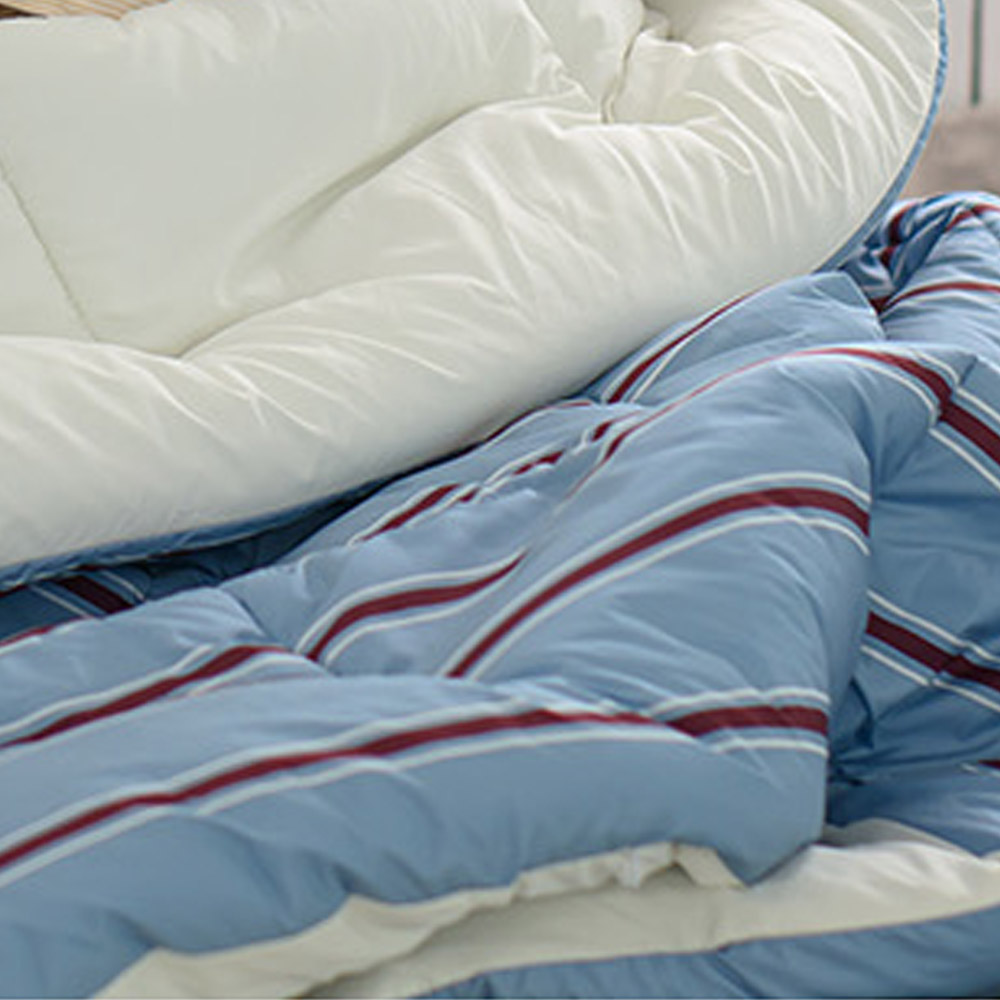 해피니 이불 레트로 시리즈 M2 차렵이불 퀸 Q (블루)