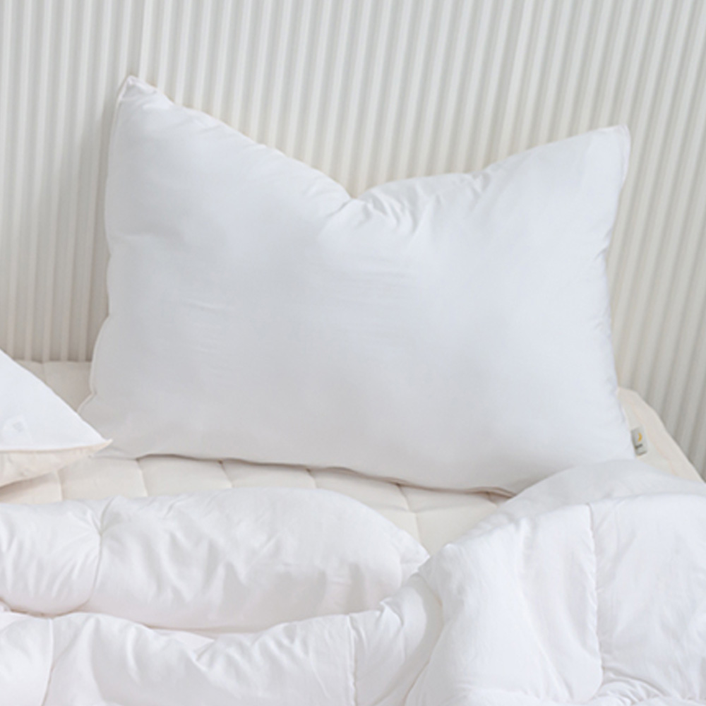 해피니 베개커버 클린 마이크로 모달 베개 50x70 (화이트)