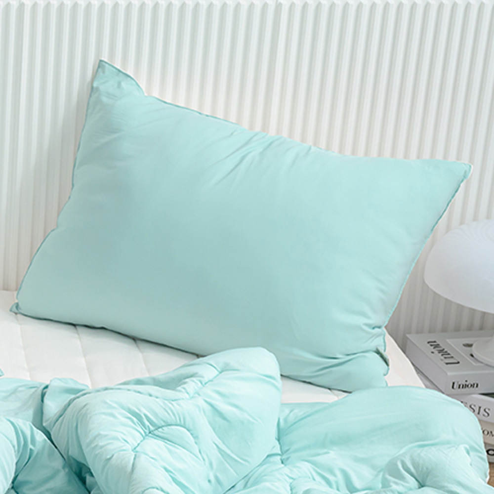 해피니 베개커버 클린 마이크로 모달 베개 50x70 (민트) (베개솜 별매)