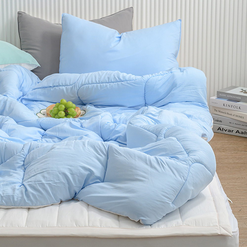 해피니 이불패드세트 클린 마이크로 모달 차렵이불 패드세트 슈퍼싱글 SS (블루)