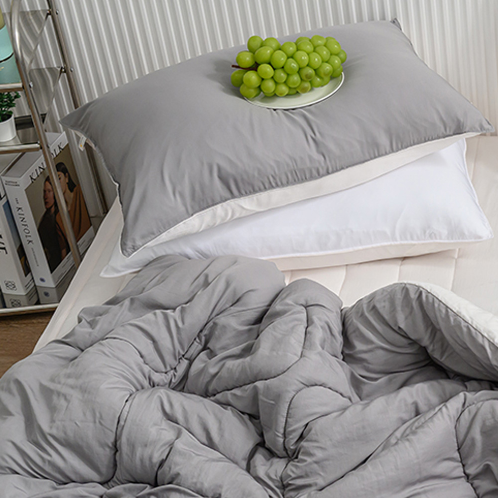 해피니 이불패드세트 클린 마이크로 모달 차렵이불 패드세트 슈퍼싱글 SS (그레이)