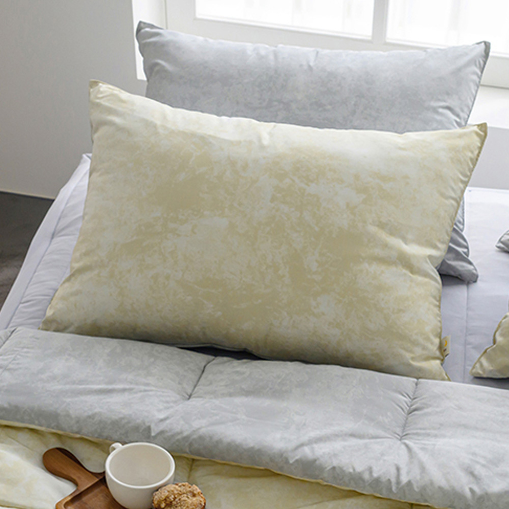 해피니 베개커버 마블 M2 베개 50x70 (베이지) (베개솜 별매)