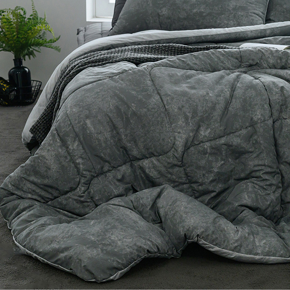 해피니 이불 마블 M2 차렵이불 슈퍼싱글 SS (차콜)