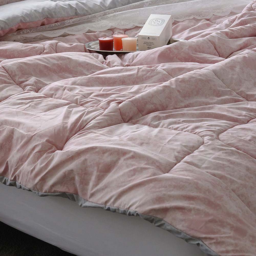 해피니 이불 마블 M2 차렵이불 퀸 Q (핑크)