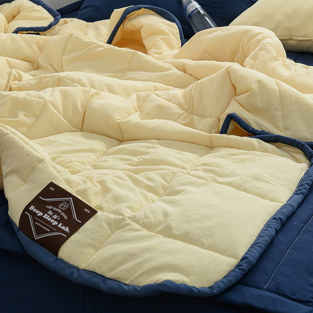 해피니 이불 데일리 리버서블2 간절기 이불 퀸 Q (옐로우)