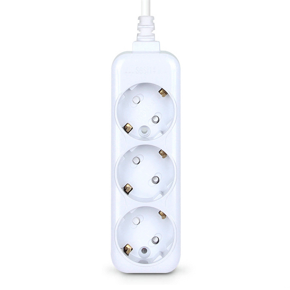 현대일렉트릭 멀티탭 일반 접지 멀티코드 콘센트 3구 3M (10A)