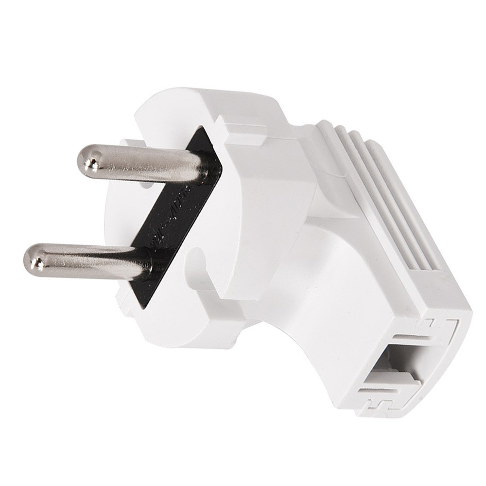 현대일렉트릭 멀티탭 무접지 플러그 (ㄱ자형)