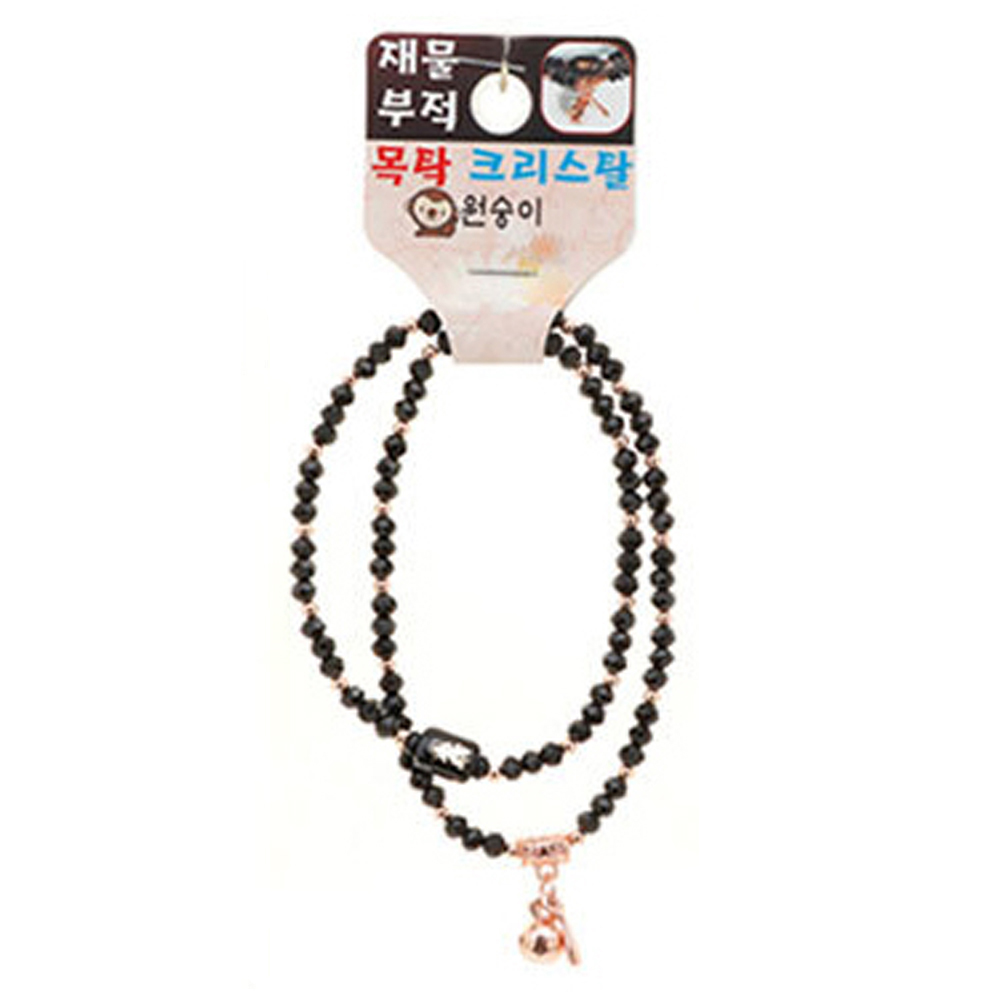 호연 불교 기원 팔찌 크리스탈 목탁 재물부적 띠 합장주 염주 (원숭이)