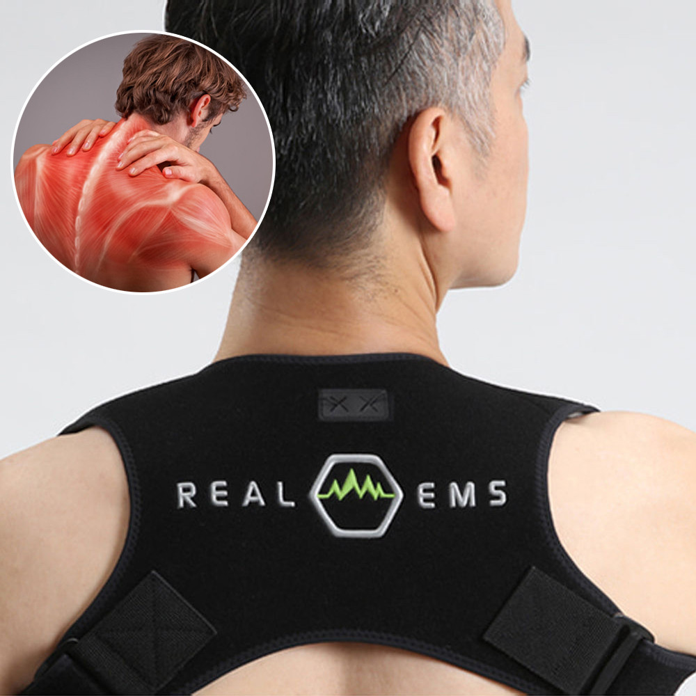아이워너 리얼EMS 어깨 마사지기 (사이즈 L.XL) 저주파 운동기구