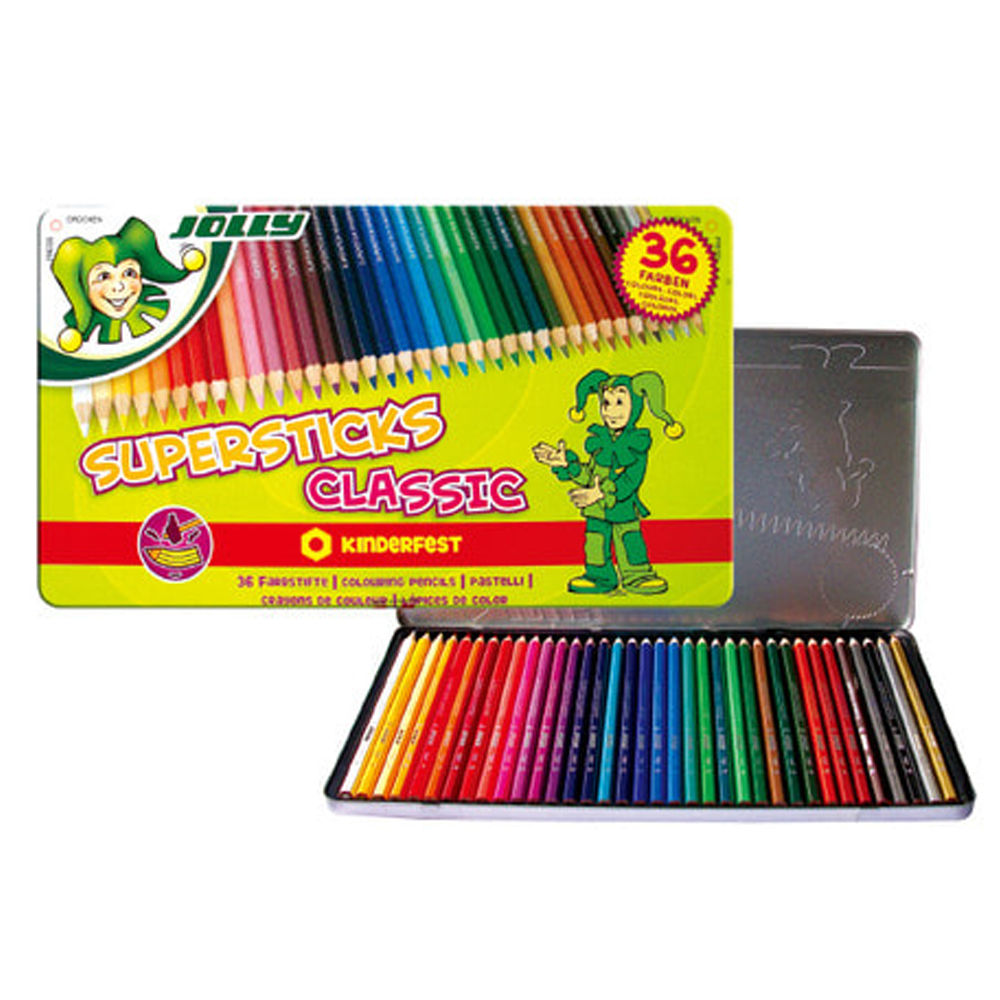 지구화학 졸리 목 색연필 36색