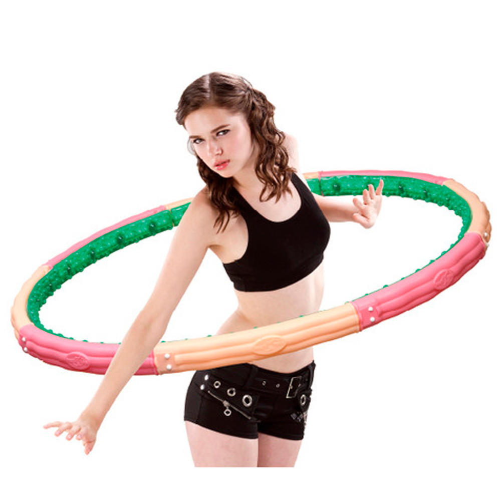 헬스원 훌라후프 헬스후프 3.1kg 지압훌라후프 전신운동기구 후프 복근운동기구