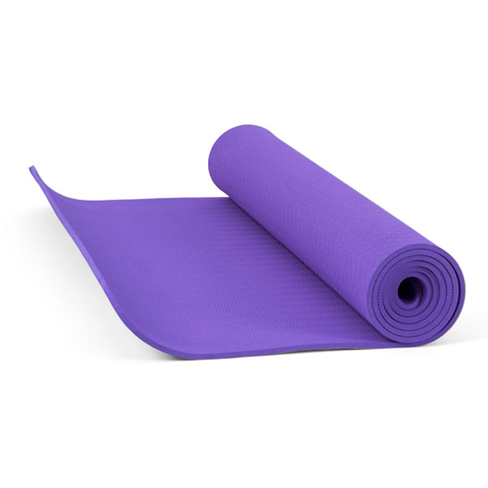 아이워너 요가매트 TPE 요가매트6MM tpe요가매트 (바이올렛) 스포츠매트 필라테스매트 요가도구