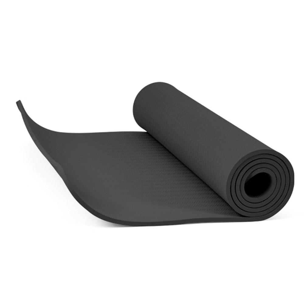 아이워너 요가매트 TPE 요가매트8MM tpe요가매트 (블랙) 스포츠매트 필라테스매트 요가도구
