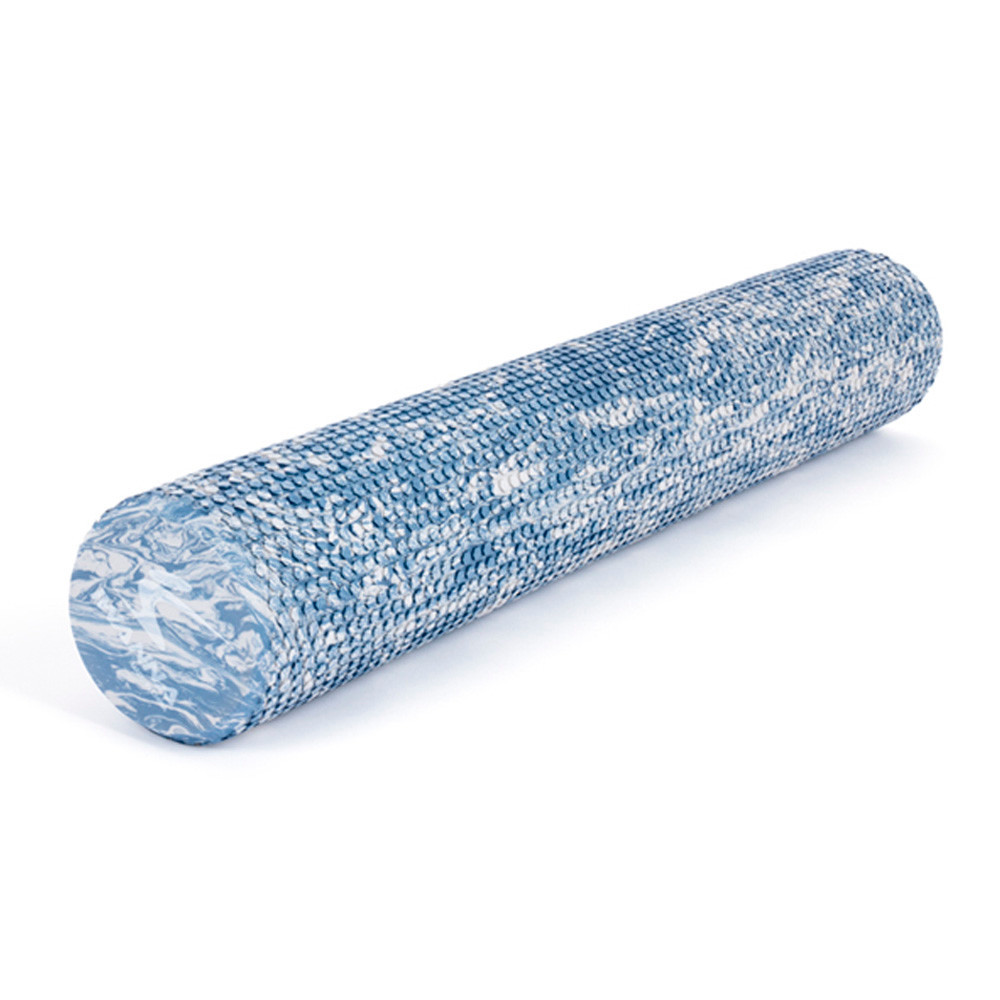 아이워너 폼롤러 마블 폼롤러 91cm (문라이트 블루) 스트레칭폼롤러 필라테스폼롤러