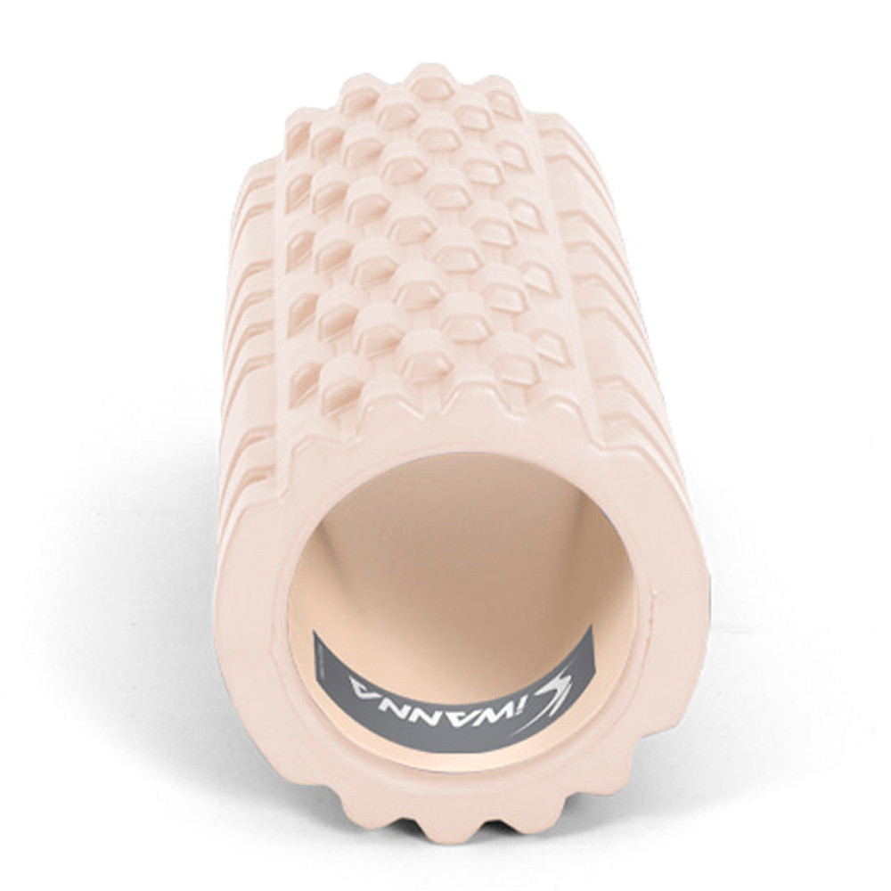 아이워너 폼롤러 마사지바디롤러 33cm (아이보리 크림) 스트레칭폼롤러 필라테스폼롤러