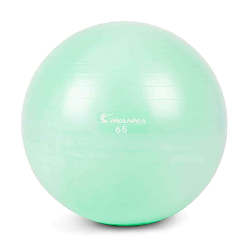 아이워너 짐볼 다이어트짐볼 65cm (라임 크림) 마사지볼 마사지짐볼