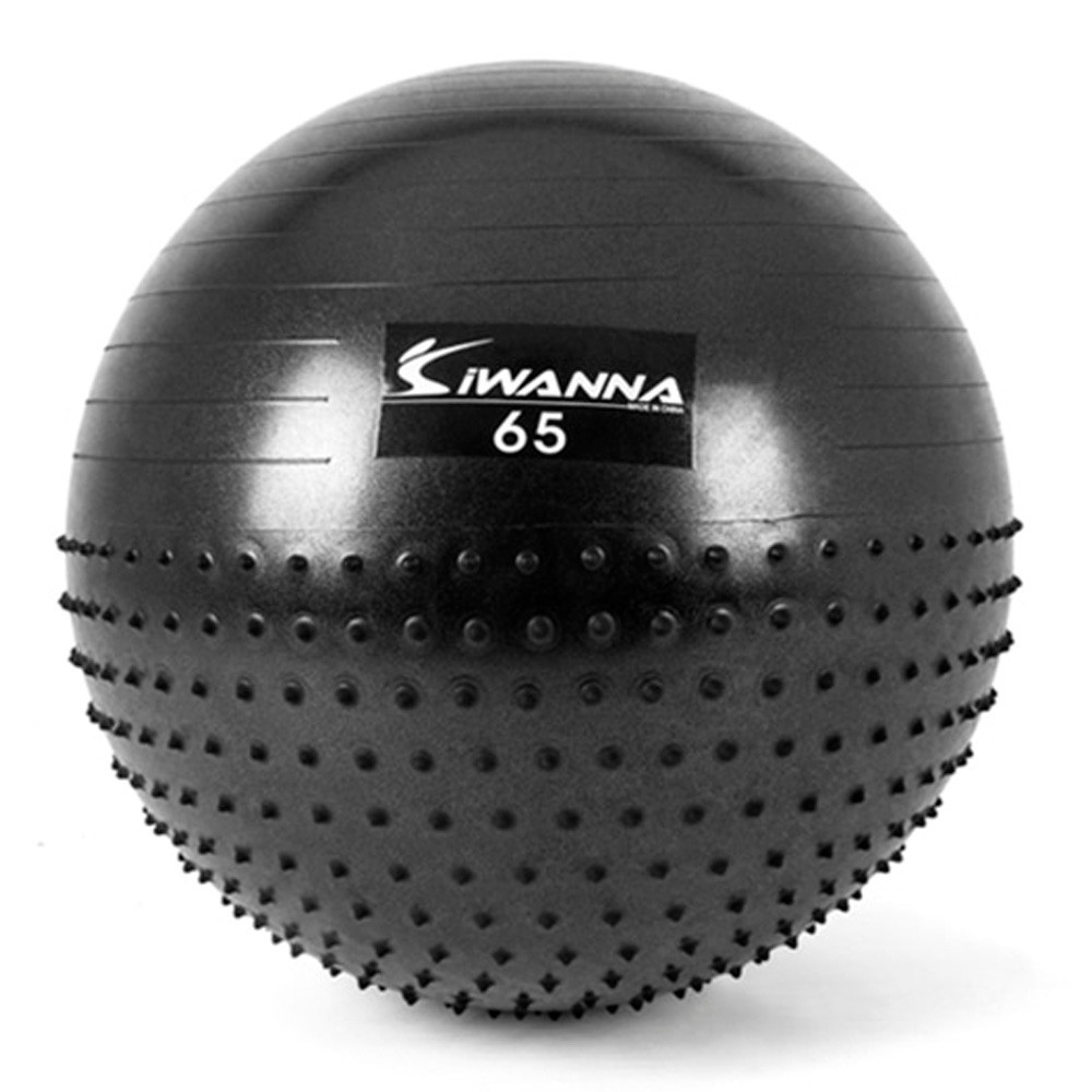 아이워너 짐볼 멀티짐볼 65cm (블랙) 마사지볼 마사지짐볼