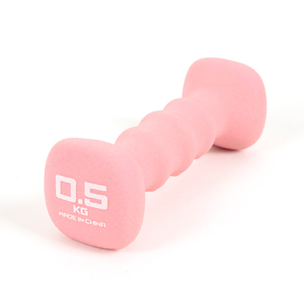 아이워너 아령 네오프렌 사각아령 0.5kg (단품1개) (핑크) 헬스용품 홈트 홈트레이닝